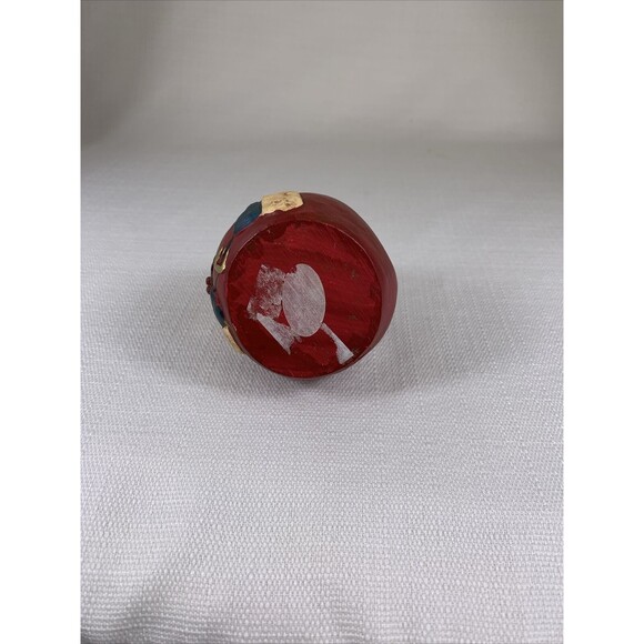 Enesco World of Sinterklaas Jolly‎ Santa Klaus Wickl Folk Art 3.5" - Picture 6 of 7